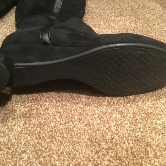 Black wedge boot - Picture 4 of 5